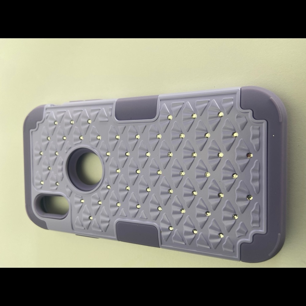 Purple Diamond case For iPhone X